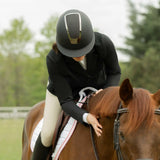 Equinavia Crown Mips® Riding Helmet- Black/ Black Shimmer