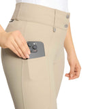 Horze Grand Prix Pro Womens Full Seat Breeches - Tan