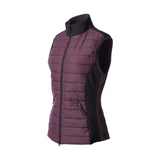 Equinavia Heidi Womens Insulated Riding Vest- Plum WIne