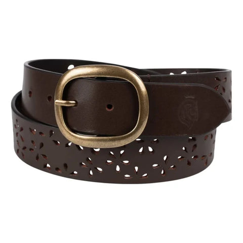 Equinavia Emmi Flowers Leather Belt