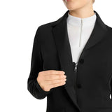 Horze Gisela Womens Perforated Show Jacket- Black