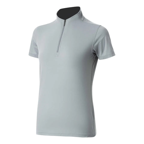 Equinavia Kari Womens Short Sleeve Sun Shirt with NordicAir™ Tech- Slate Grey