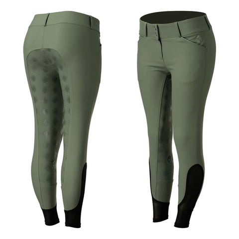 Equinavia Maud Tech Womens Full Seat Breeches - Thyme
