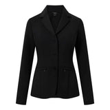 Horze Gisela Womens Perforated Show Jacket- Black