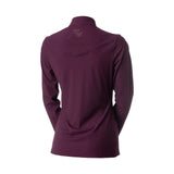Equinavia Alexandra Womens Ribbed Training Shirt- Plum Wine