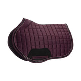 Equinavia Copenhagen Stay Put All Purpose Saddle Pad - Plum Wine