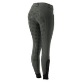Equinavia Astrid Womens Silicone Full Seat Breeches - Carbon Gray/Black
