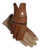 SSG Hybrid Leather Gloves Black, Brown & White